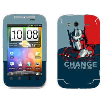   « : Change into a truck»   HTC Wildfire S
