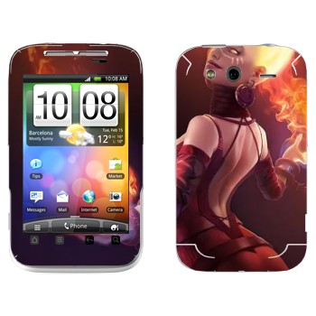   «Lina  - Dota 2»   HTC Wildfire S