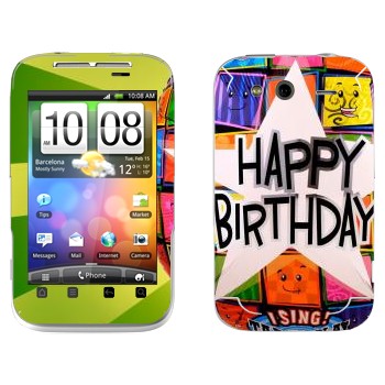   «  Happy birthday»   HTC Wildfire S