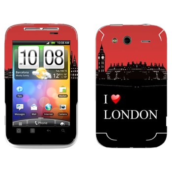   «I love London»   HTC Wildfire S