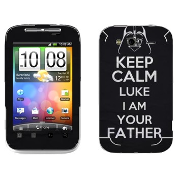  «Keep Calm Luke I am you father»   HTC Wildfire S