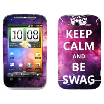   «Keep Calm and be SWAG»   HTC Wildfire S