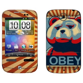   «  - OBEY»   HTC Wildfire