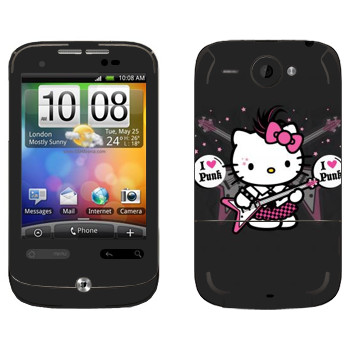   «Kitty - I love punk»   HTC Wildfire