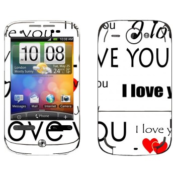   «I Love You -   »   HTC Wildfire