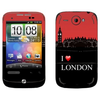   «I love London»   HTC Wildfire