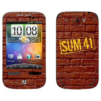   «- Sum 41»   HTC Wildfire
