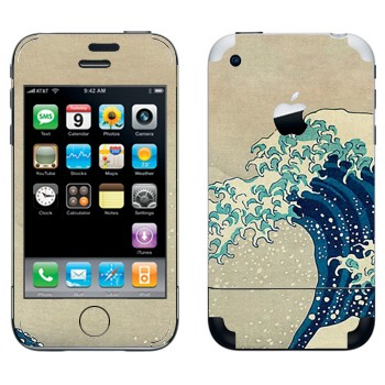   «The Great Wave off Kanagawa - by Hokusai»   Apple iPhone 2G