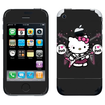   «Kitty - I love punk»   Apple iPhone 2G
