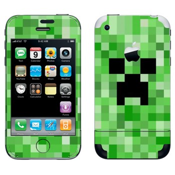   «Creeper face - Minecraft»   Apple iPhone 2G