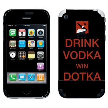   «Drink Vodka With Dotka»   Apple iPhone 2G