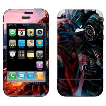   «StarCraft vs Warcraft»   Apple iPhone 2G