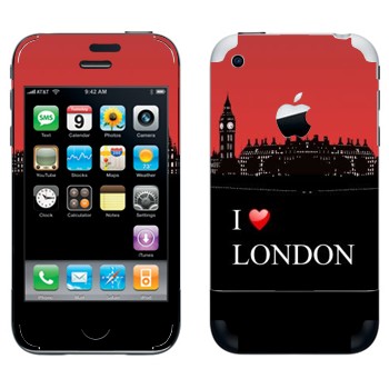  «I love London»   Apple iPhone 2G