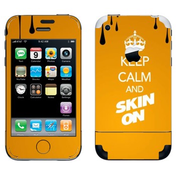   «Keep calm and Skinon»   Apple iPhone 2G