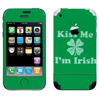   «Kiss me - I'm Irish»   Apple iPhone 2G