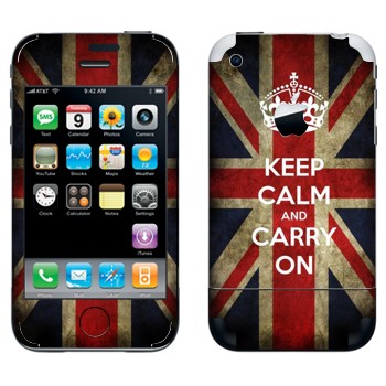   «Keep calm and carry on»   Apple iPhone 2G