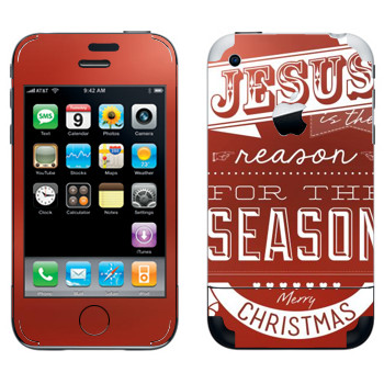   «Jesus is the reason for the season»   Apple iPhone 2G