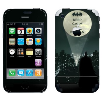   «Keep calm and call Batman»   Apple iPhone 2G