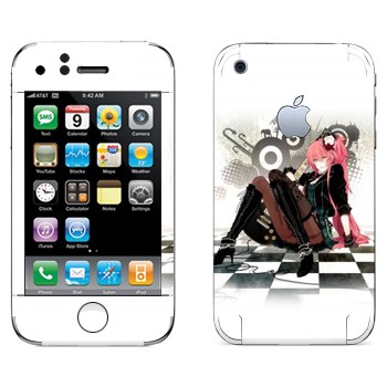   «  (Megurine Luka)»   Apple iPhone 3G