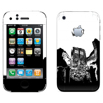   «Police box - Doctor Who»   Apple iPhone 3G