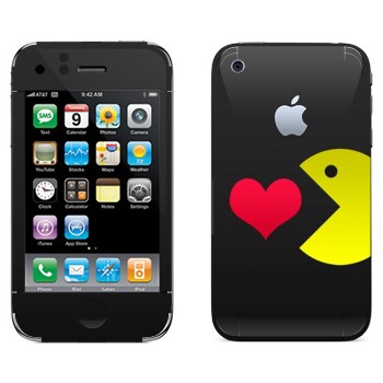   «I love Pacman»   Apple iPhone 3G