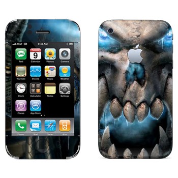   «Wow skull»   Apple iPhone 3G