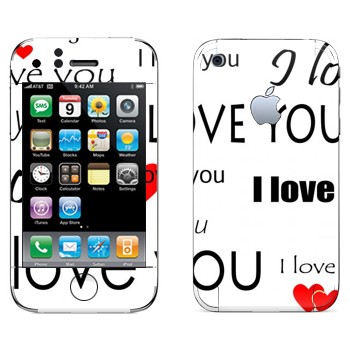   «I Love You -   »   Apple iPhone 3G