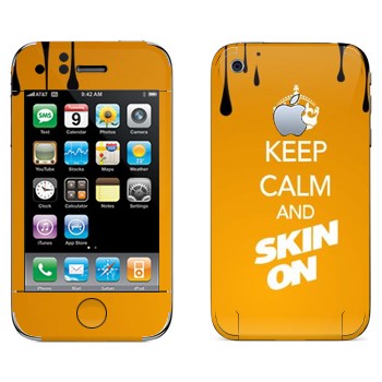   «Keep calm and Skinon»   Apple iPhone 3G