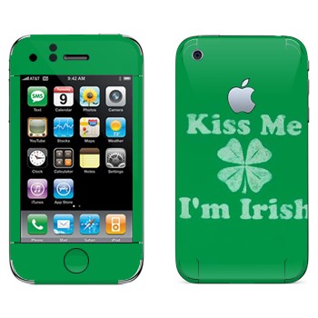   «Kiss me - I'm Irish»   Apple iPhone 3G