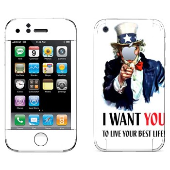   « : I want you!»   Apple iPhone 3G