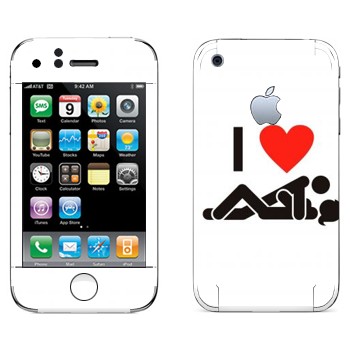   « I love sex»   Apple iPhone 3G
