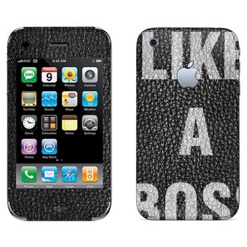   « Like A Boss»   Apple iPhone 3G