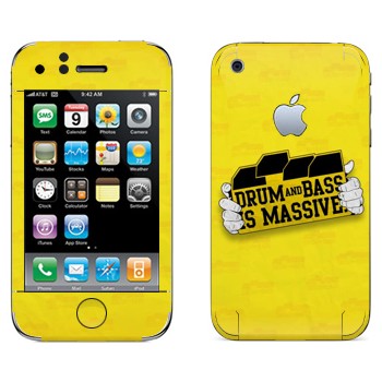   «Drum and Bass IS MASSIVE»   Apple iPhone 3G