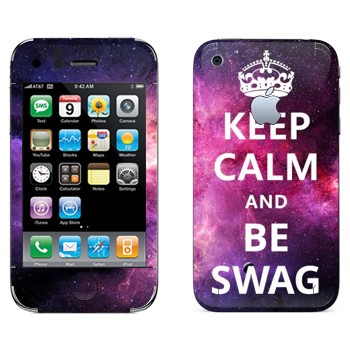   «Keep Calm and be SWAG»   Apple iPhone 3G