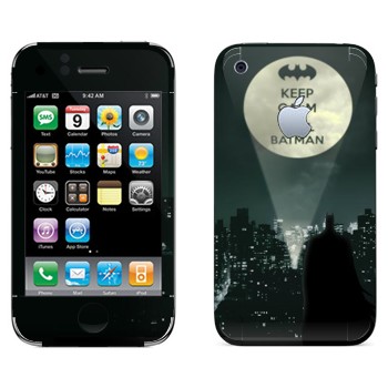   «Keep calm and call Batman»   Apple iPhone 3G