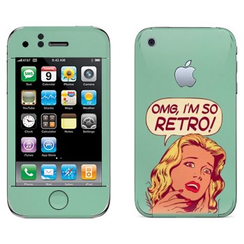   «OMG I'm So retro»   Apple iPhone 3GS