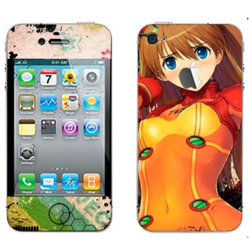   «Asuka Langley Soryu - »   Apple iPhone 4