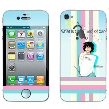   «Death Note»   Apple iPhone 4