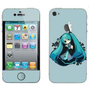   «Hatsune Miku - Vocaloid»   Apple iPhone 4