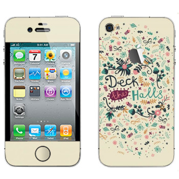   «Deck the Halls - Anna Deegan»   Apple iPhone 4