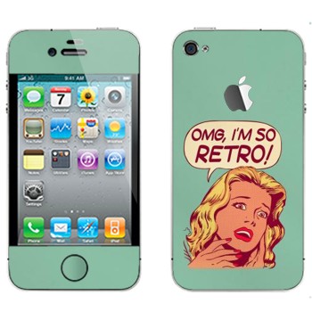   «OMG I'm So retro»   Apple iPhone 4