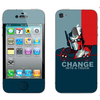   « : Change into a truck»   Apple iPhone 4
