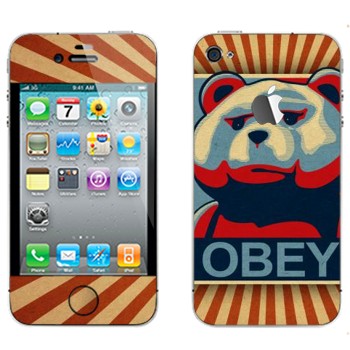   «  - OBEY»   Apple iPhone 4