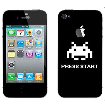   «8 - Press start»   Apple iPhone 4