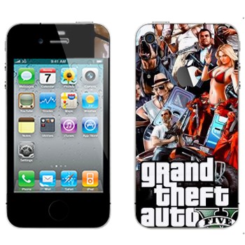   «Grand Theft Auto 5 - »   Apple iPhone 4
