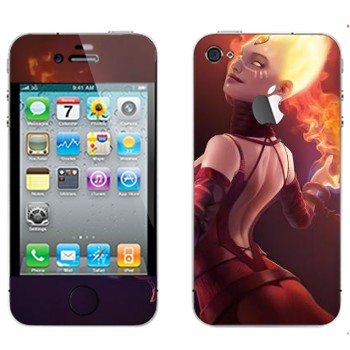   «Lina  - Dota 2»   Apple iPhone 4