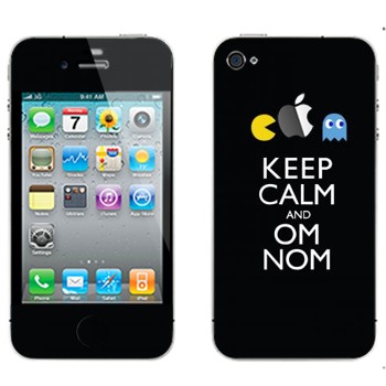   «Pacman - om nom nom»   Apple iPhone 4