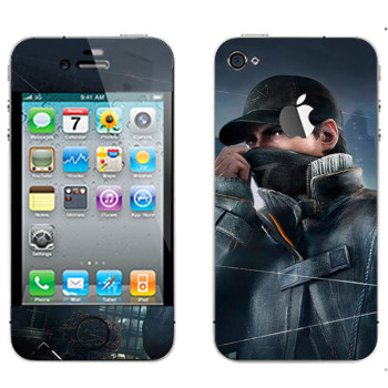   «Watch Dogs - Aiden Pearce»   Apple iPhone 4
