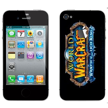   «World of Warcraft : Wrath of the Lich King »   Apple iPhone 4