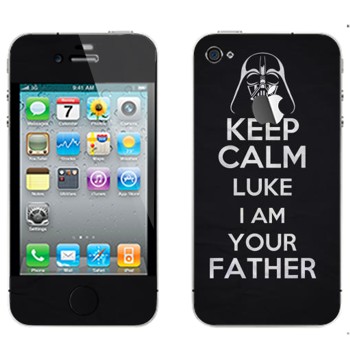   «Keep Calm Luke I am you father»   Apple iPhone 4